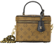 Сумка Louis Vuitton Vanity PM Bag in Light Brown Monogram Reverse Coated Canvas 0358 фото 1