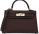 Сумка Hermes Mini Kelly 20 in Chocolate Leather/Gold Hardware 255 фото 1