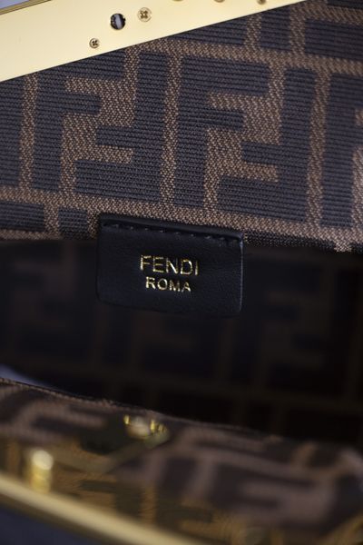 Сумка Fendi First Clutch Shoulder Bag Black 0348 фото
