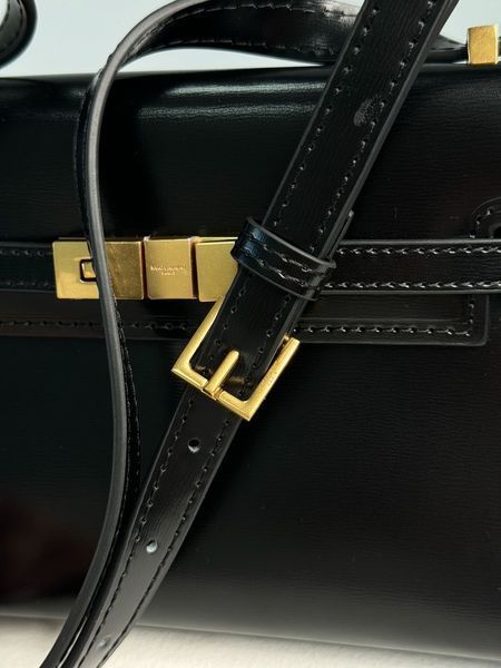Сумка Saint Laurent Manhattan Mini Shoulder Bag in Black Leather 404 фото