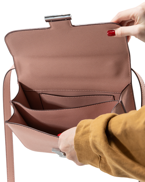 Сумка Hermes Constance 23 Bag in Rose Sakura Epsom Leather/Palladium Hardware 0487 фото