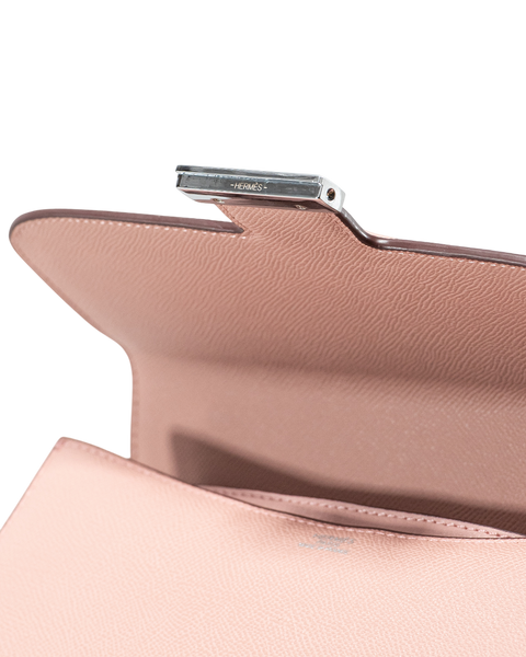 Сумка Hermes Constance 23 Bag in Rose Sakura Epsom Leather/Palladium Hardware 0487 фото