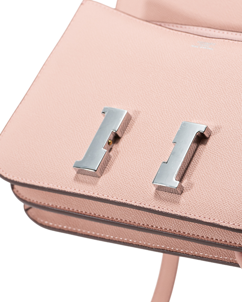 Сумка Hermes Constance 23 Bag in Rose Sakura Epsom Leather/Palladium Hardware 0487 фото