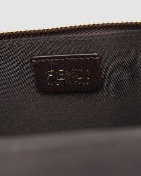 Сумка Fendi Vanity Tobacco Brown FF Jacquard Fabric Mini-bag 991063 фото