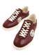 Женские кеды Gucci G74 Interlocking G Sneakers in Bordeaux Suede Premium 36 94383 фото 1