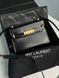 Сумка Saint Laurent Manhattan Mini Shoulder Bag in Black Leather 404 фото 7