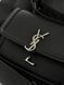 Сумка Saint Laurent Solferino Medium Satchel in Black Smooth Leather/Palladium Hardware 213 фото 5