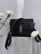 Сумка Saint Laurent Solferino Medium Satchel in Black Smooth Leather/Palladium Hardware 213 фото 2