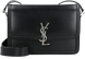 Сумка Saint Laurent Solferino Medium Satchel in Black Smooth Leather/Palladium Hardware 213 фото 1