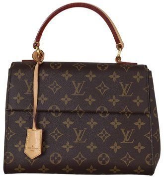 Сумка Louis Vuitton Cluny BB in Monogram Coated Canvas Brown/Gold Hardware 0353 фото