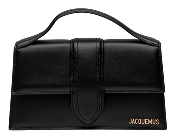 Сумка Jacquemus Le Grand Bambino in Black Leather 504 фото