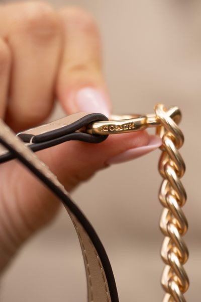 Сумка Coach Mini Klare Crossbody Bag in Multi Ivory/Chalk/Snake 0301 фото