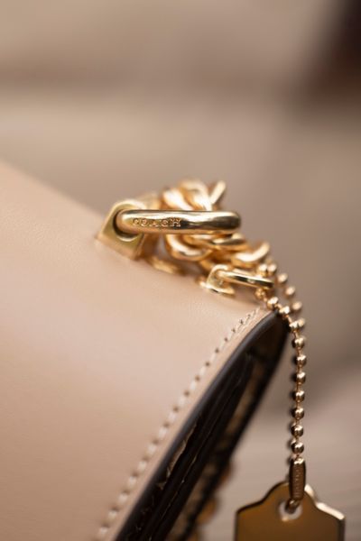 Сумка Coach Mini Klare Crossbody Bag in Multi Ivory/Chalk/Snake 0301 фото