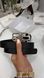 Ремень Balenciaga BB Signature Leather Belt Black/Palladium 35676 фото 4