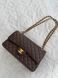 Сумка Chanel Classic 2.55 Medium Double Flap in Chocolate Leather/Gold Hardware 139 фото 4