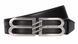 Ремень Balenciaga BB Signature Leather Belt Black/Palladium 35676 фото 1