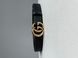 Ремінь Gucci Leather Belt With Double G Gold Buckle 66142 фото 6