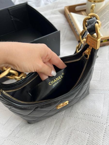 Сумка Chanel Small Hobo Bag Black 399 фото