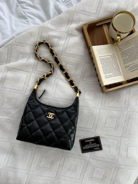 Сумка Chanel Small Hobo Bag Black 399 фото