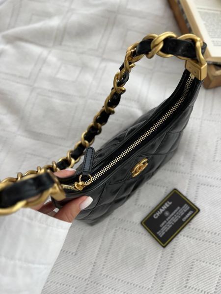 Сумка Chanel Small Hobo Bag Black 399 фото