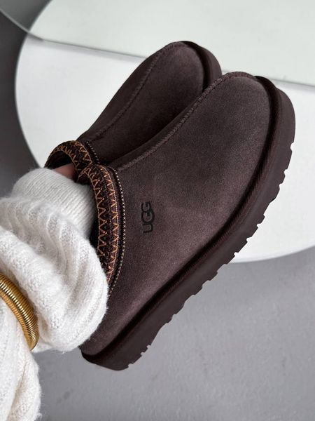 Жіночі капці UGG Tasman II Slipper Brown/Contrast-stitch 36 9461 фото
