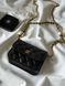 Сумка Chanel Pearl Crush Mini Clutch with Chain Black Quilted Calfskin 8014 фото 8