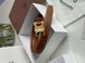 Ремінь Celine Medium Triomphe Belt In Taurillon Leather Brown/Gold 66141 фото 2