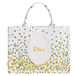 Сумка Christian Dior Medium Book Tote with Strap in Buttercup Dior Embroidery and White Dior M&eacute;daillon Premium 6387 фото 1