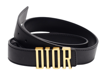 Ремінь Dior D-Fence Belt Black Smooth Calfskin 66137 фото