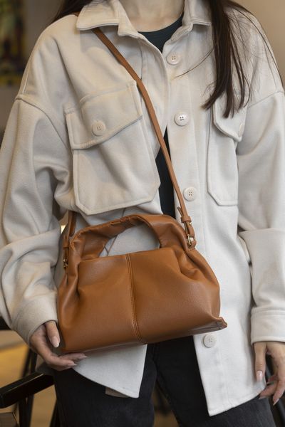 Cумка Pol&egrave;ne Num&eacute;ro Neuf Mini in Camel Leather 0501 фото