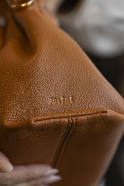 Cумка Pol&egrave;ne Num&eacute;ro Neuf Mini in Camel Leather 0501 фото