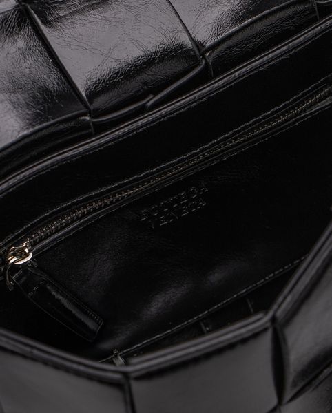 Сумка Bottega Veneta Cassette in Intrecciato Leather Black 99778 фото