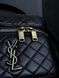 Сумка Saint Laurent Gaby Vanity Bag in Black Lambskin 0451 фото 14