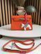 Сумка Hermes Mini Kelly 22 in Orange Epsom Leather/Palladium Hardware 111 фото 2