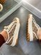 Жіночі кеди Gucci GG Interlocking G Platform Sneaker in Beige Canvas & Leather Premium 37 1404 фото 2