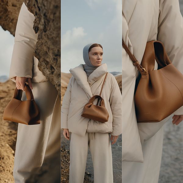 Cумка Pol&egrave;ne Num&eacute;ro Neuf Mini in Camel Leather 0501 фото
