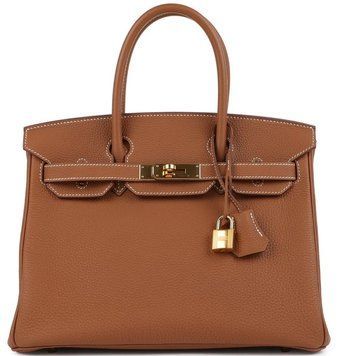 Cумка Hermes Birkin 30 in Gold Togo Leather/Gold Hardware 429 фото