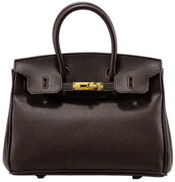 Сумка Hermes Birkin 30 in Dark Brown Leather/Gold Hardware 0448 фото