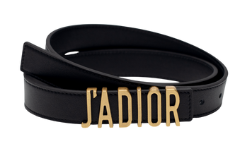 Ремінь Dior JA-D-Fence Belt Black Smooth Calfskin 66138 фото