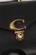Сумка Coach Sammy Top Handle Bag in Leather Black/Brass Hardware 0464 фото 9
