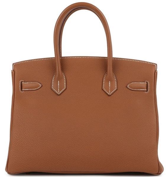 Сумка Hermes Birkin 30 in Gold Togo Leather/Gold Hardware 429 фото