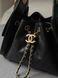 Сумка Chanel 25 Micro Handbag in Grained Calfskin Black/Gold 991064 фото 7