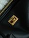 Cумка Balenciaga Rodeo Sling Pochette in Black Smooth Calfskin/Aged-Gold Hardware 012591 фото 12