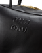 Сумка Miu Miu Arcadie Softy Handbag in Black Leather 0490 фото 4