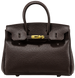 Сумка Hermes Birkin 30 in Dark Brown Leather/Gold Hardware 0448 фото 1