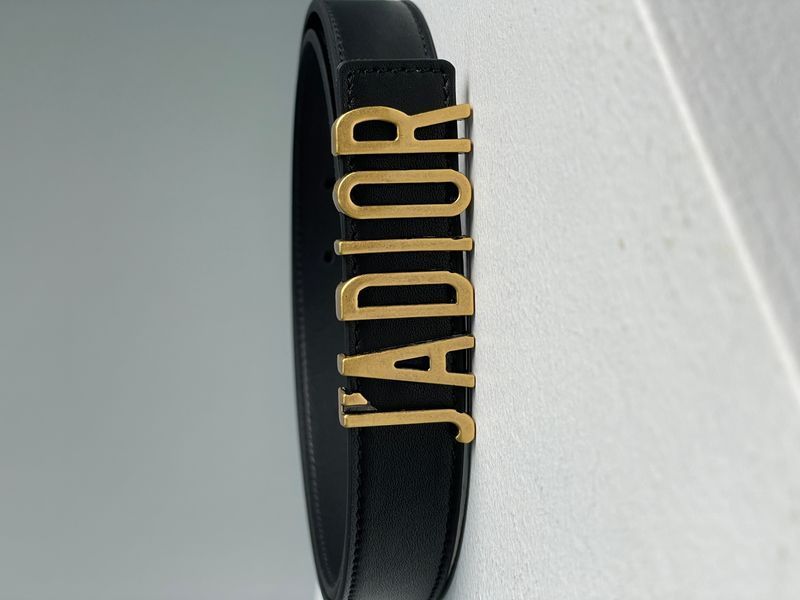Ремінь Dior JA-D-Fence Belt Black Smooth Calfskin 66138 фото