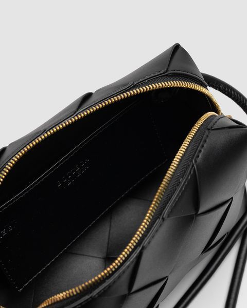 Сумка Bottega Veneta Mini Camera Bag Black 99548 фото