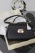 Сумка Coach Eliza Top Handle Bag in Leather Black 0462 фото 2