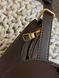 Cумка Miu Miu Leather Hobo Bag in Brown 99528 фото 8