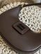 Cумка Miu Miu Leather Hobo Bag in Brown 99528 фото 4